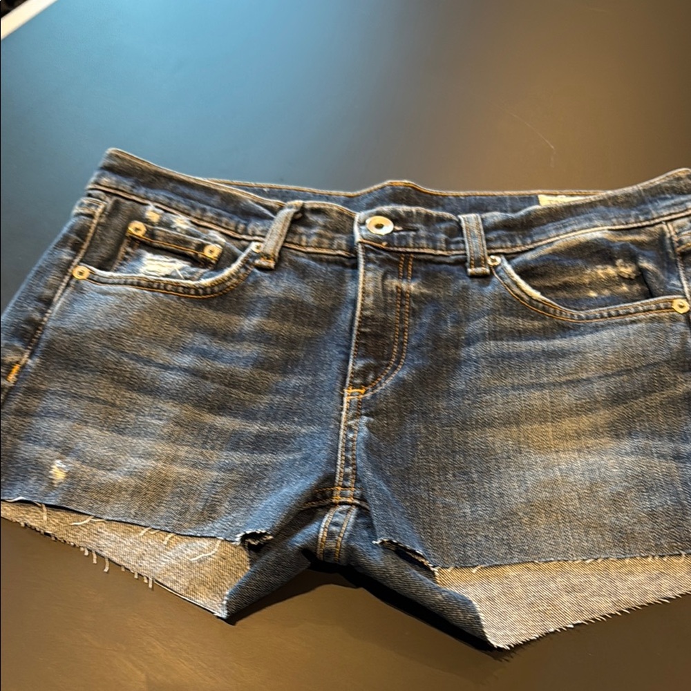 Rag and Bone Distressed Denim Shorts
